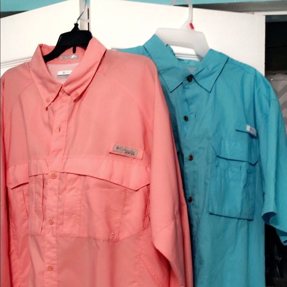Columbia and gander mountain shirts lot of 2 XL